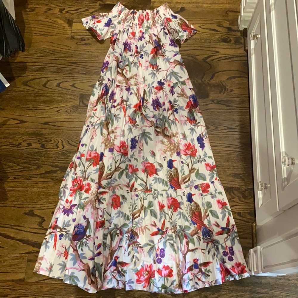 Guadalupe off the shoulder maxi dress size M